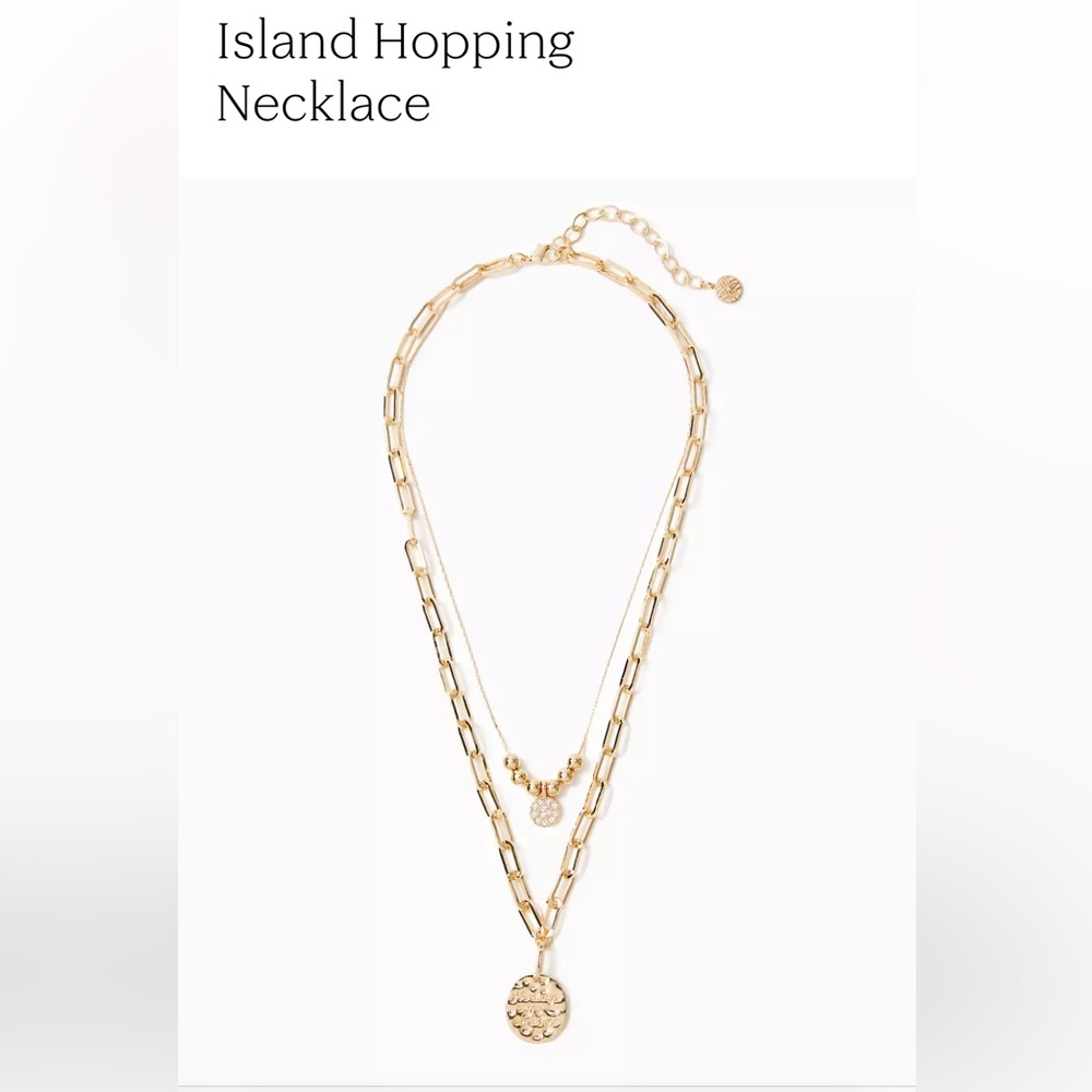 Lilly Pulitzer Gold Dainty Necklace